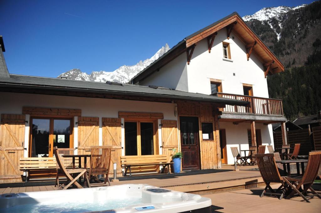 Mont Blanc Spa Chalet Bnb Chamonix Luaran gambar